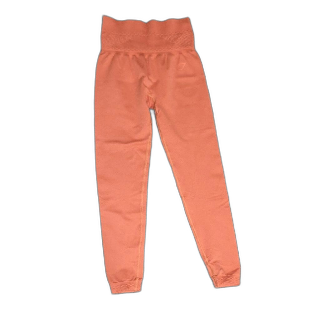 NWOT Gymshark High-Waist Leggings in Rust Orange